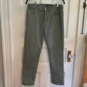 Gap Best Girlfriend Jeans - Sage - Size 28